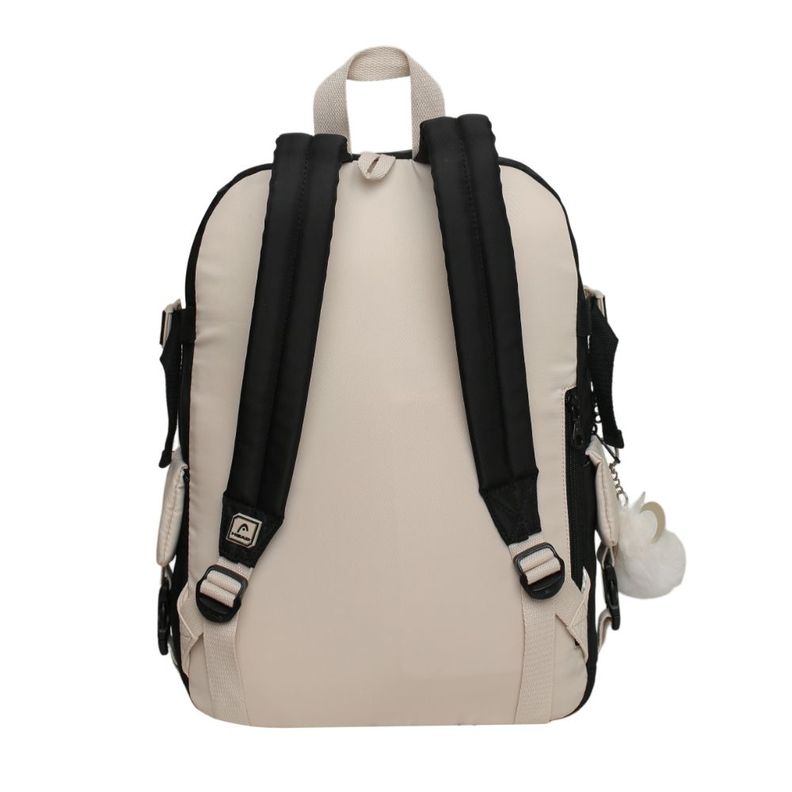 Mochila Mujer Kawaii Fusion Color Block Negro Head-5