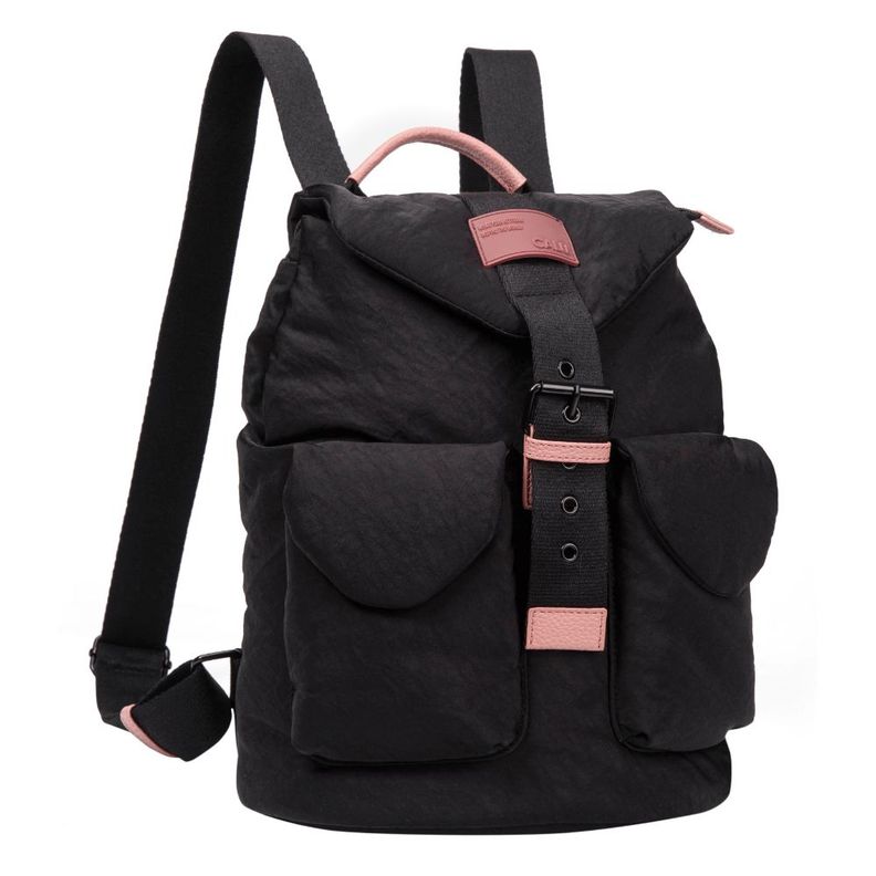 Mochila Franka Moda Negro Calu-0