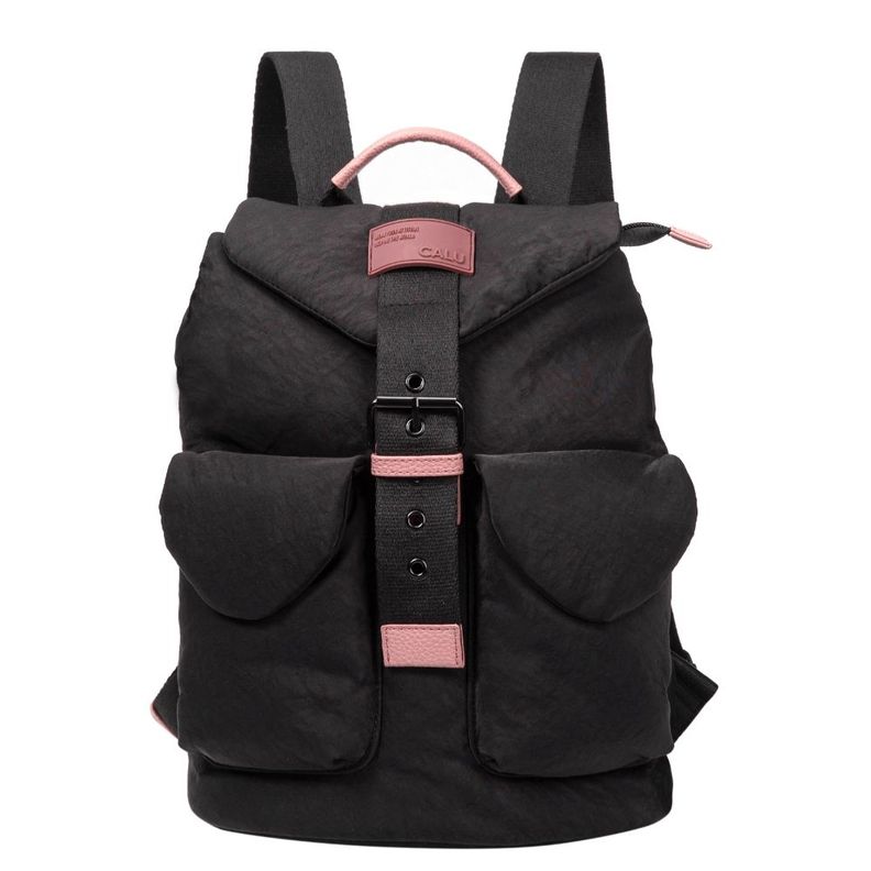 Mochila Franka Moda Negro Calu-1