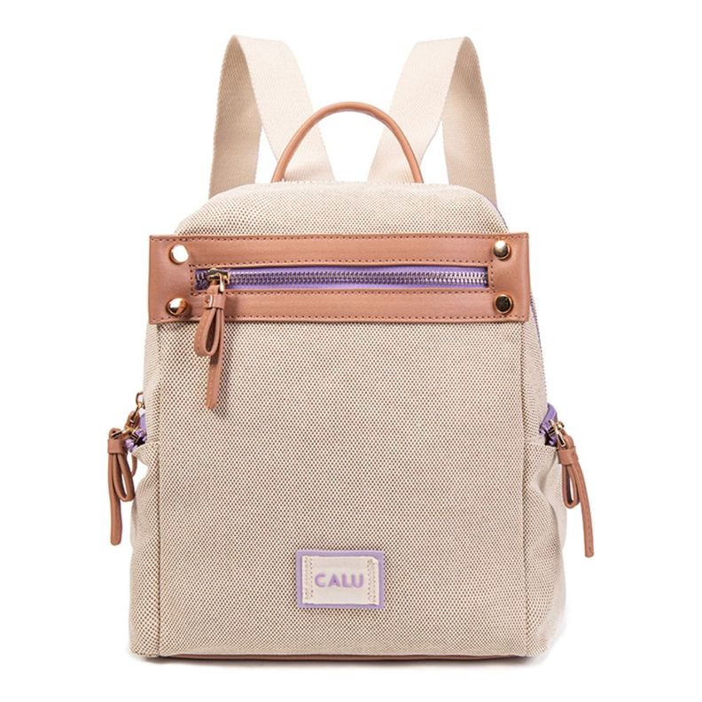 Mochila Texturas Lola Camel Calu-1