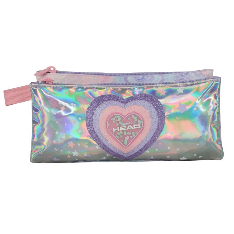 Estuche Escolar Celerio Tie Dye Heart Lila Head-1