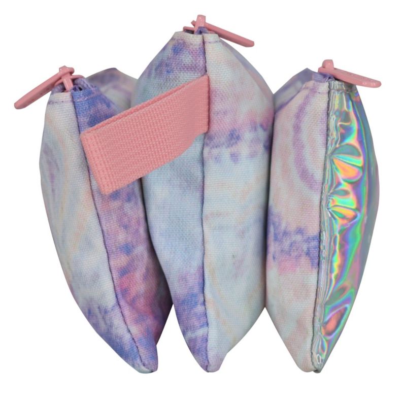 Estuche Escolar Celerio Tie Dye Heart Lila Head-3
