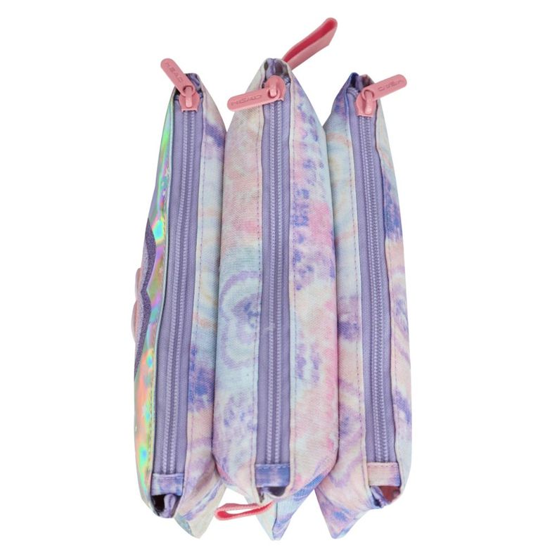 Estuche Escolar Celerio Tie Dye Heart Lila Head-4