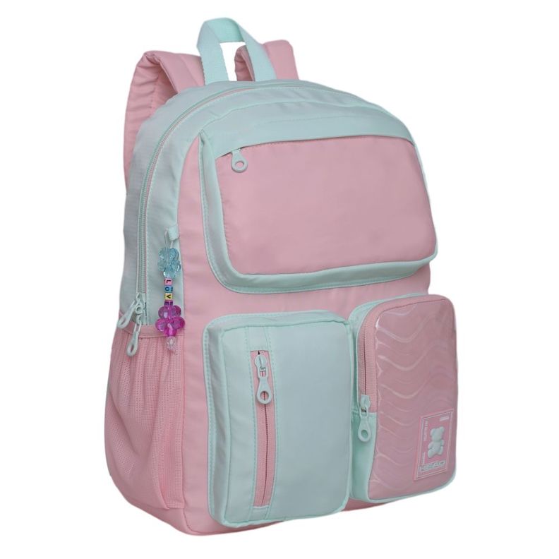 Mochila Infantil Funny Color Block Menta Head-0