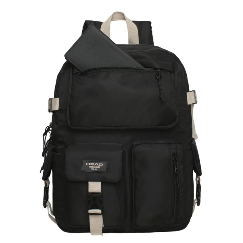 Mochila Mujer Escalade Kawaii Full Negro Head-1