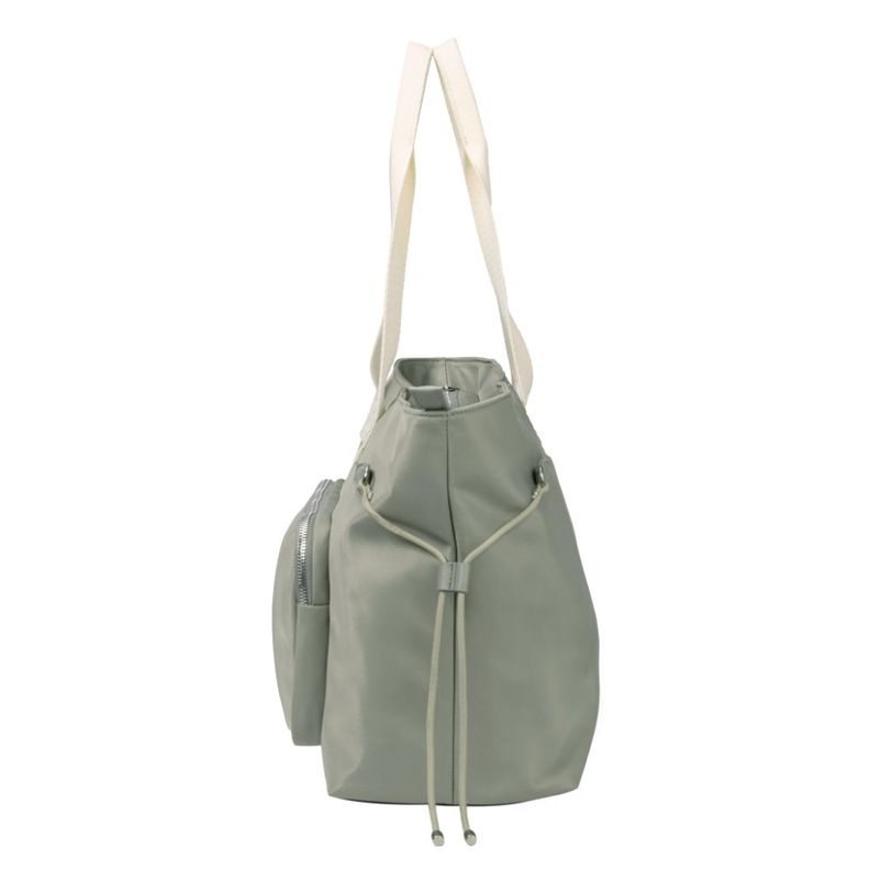 Cartera Tote Amplia Ginger Dusty Verde Calu-4
