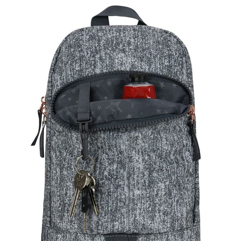 Bolso Gymbag Diving Melange Gris Claro Head-3