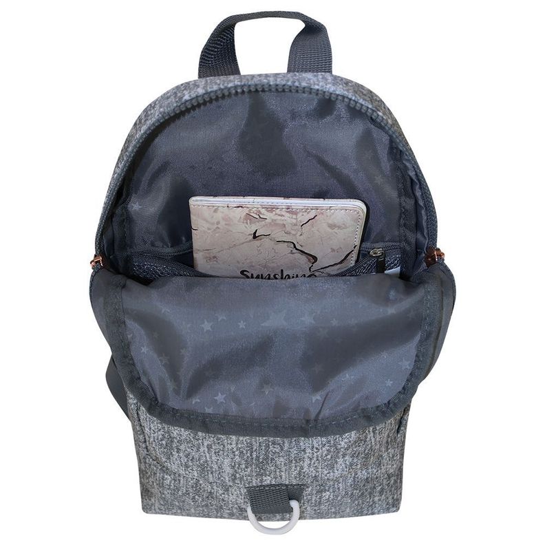 Bolso Gymbag Diving Melange Gris Claro Head-5