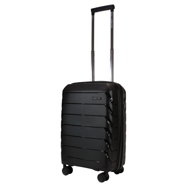Maleta Cabina Ucrania S Expandible TSA Negro Head-0