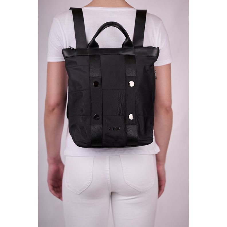 Mochila Portanotebook Martina Negro Calu-6