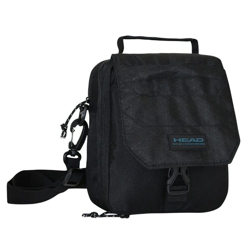 Bolso Porta Documentos Boxing Rombos Negro Head-0