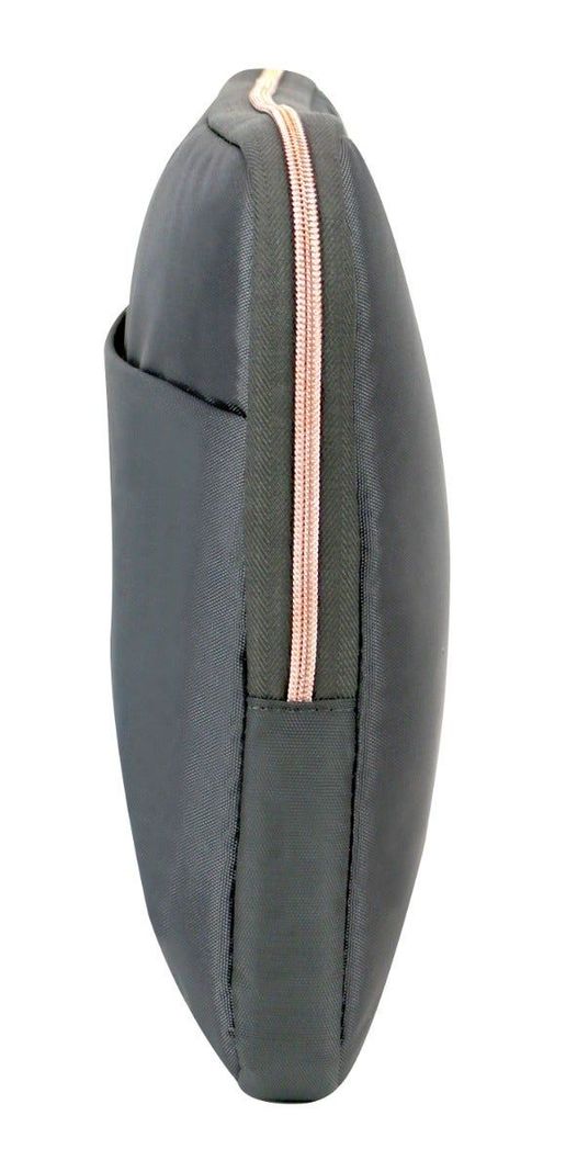 Funda Laptop Zip 14" Gris Rose Gold Head-5