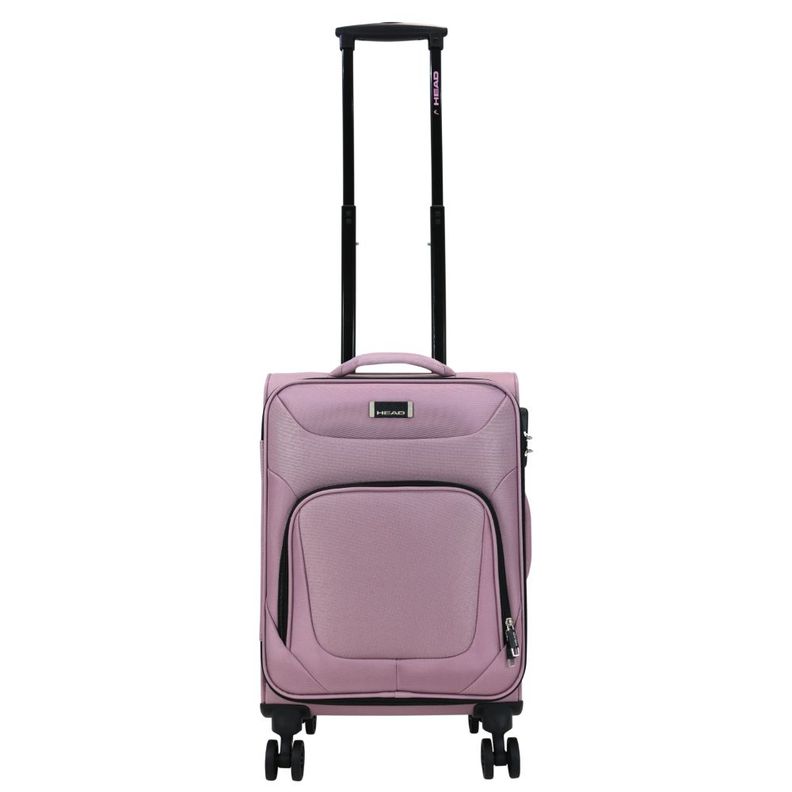 Maleta Cabina Blanda Tela Madrid S Malva Head-1
