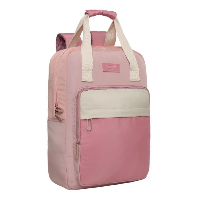Mochila Urbana Mujer Element Color Block Rosado Head-0