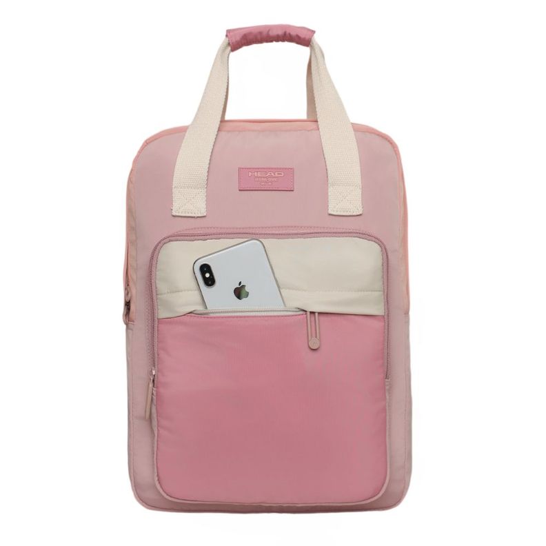 Mochila Urbana Mujer Element Color Block Rosado Head-1