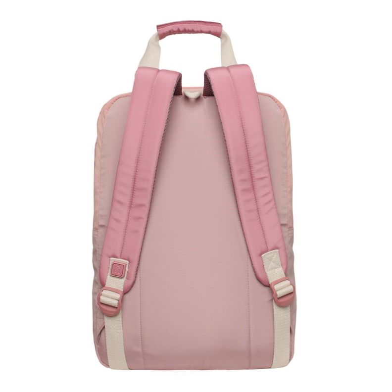 Mochila Urbana Mujer Element Color Block Rosado Head-4