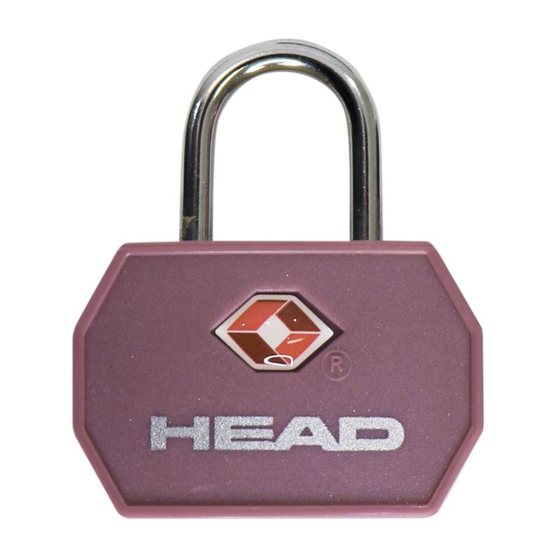 Candado TSA con llave Malva Head-0
