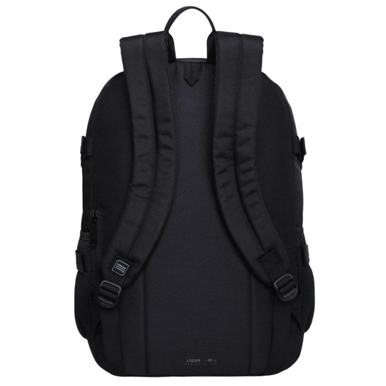 Mochila Logan 40L Reverse Rombos Negro Head-3