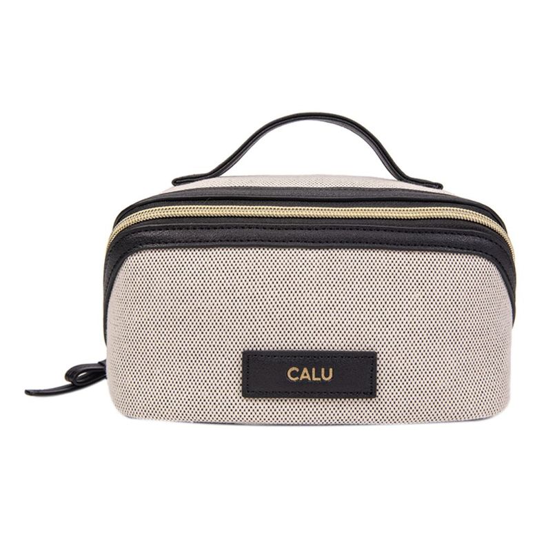 Neceser Cosmetiquero Leo Negro Calu-1