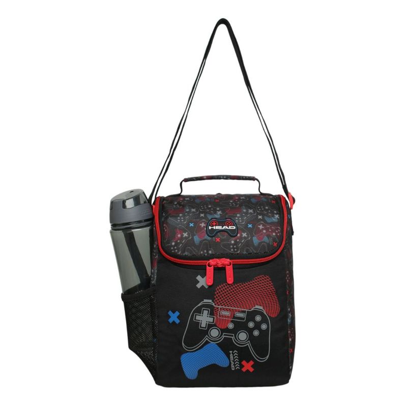 Lonchera Infantil Hombre Greenland Future Gamer Negro Head-1