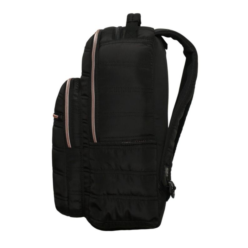 Mochila Mujer Impreza Negro Rose Gold Head-3