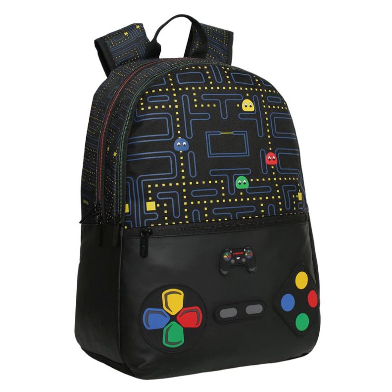 Mochila Infantil Niño Balloon Control Game Negro Head-0