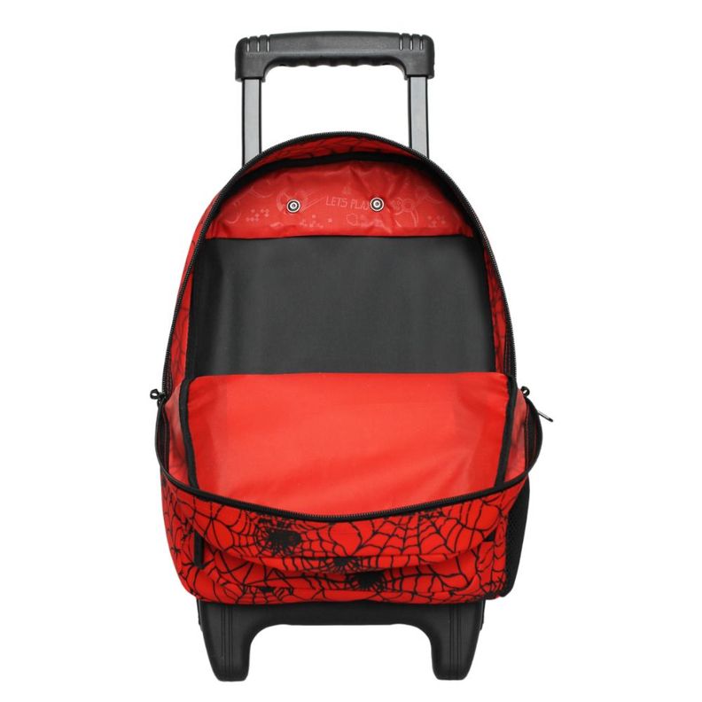 Mochila Infantil Niño Winner Araña Rojo Head-2