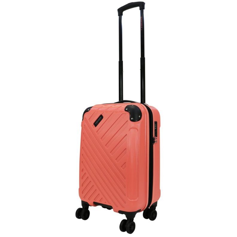 Maleta Cabina New Toledo S Con Expandible Y Tsa Coral Head-0