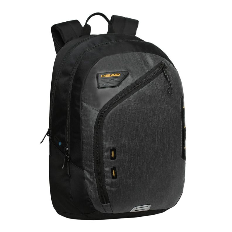 Mochila Hombre Spider Melange Reverse Gris Oscuro Head-0