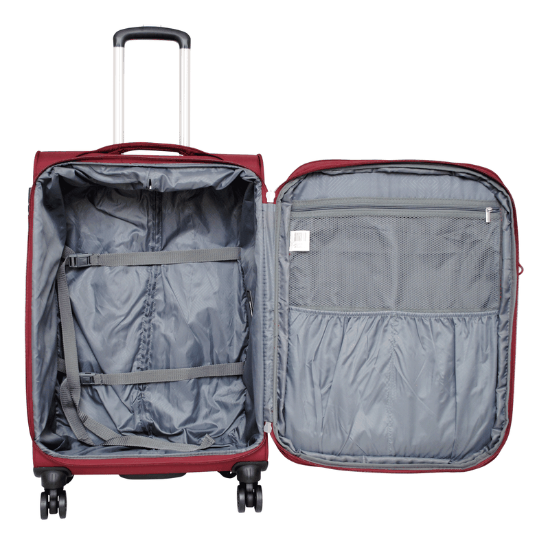 Maleta Blanda New Europa 360 M Rojo Head-3