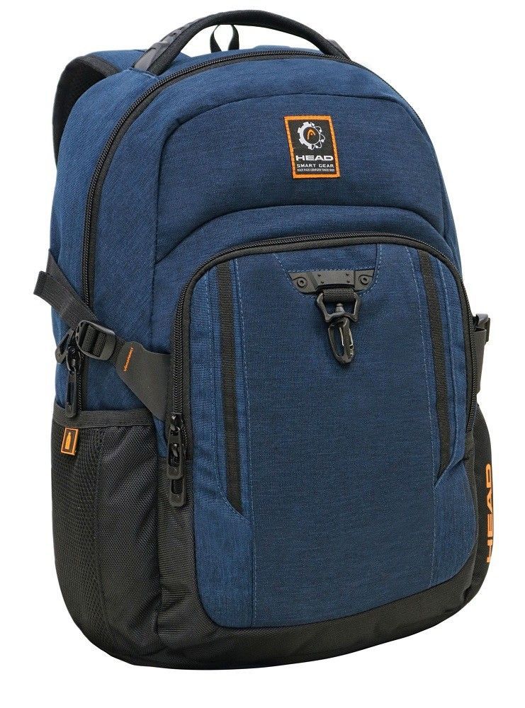 Mochila Ejecutiva Tracker Azul Head-0