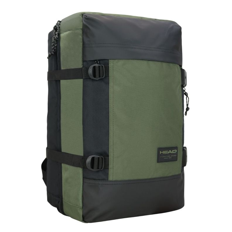 Bolso Mochila Viaje Maverick New Verde Militar Head-0