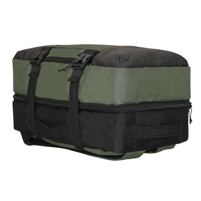 Bolso Mochila Viaje Maverick New Verde Militar Head-3