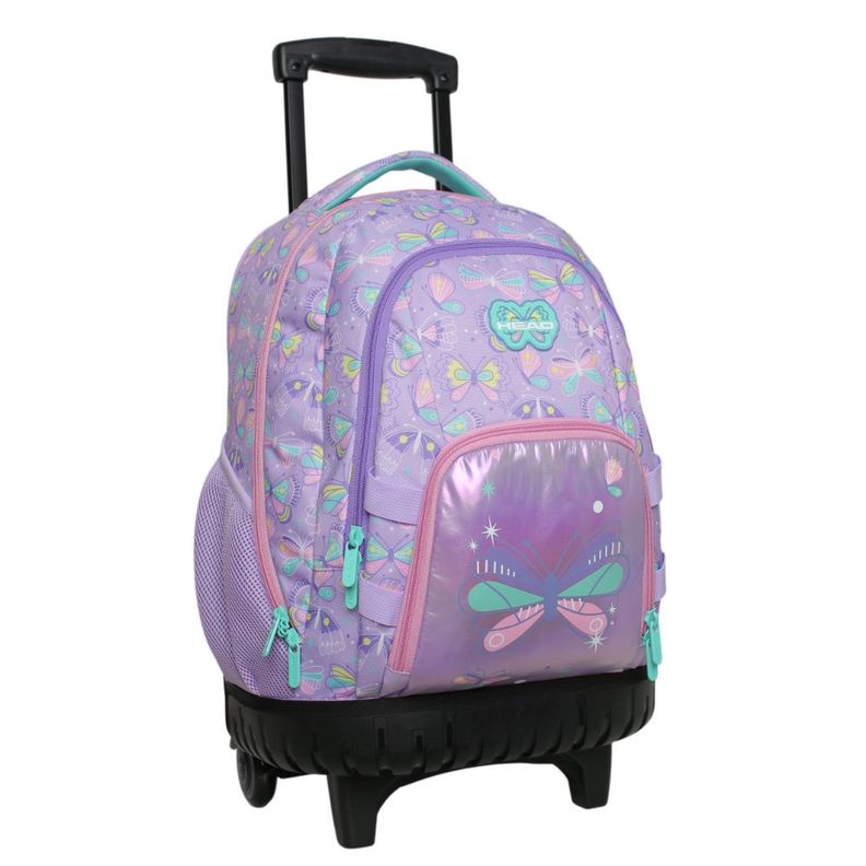 Mochila Infantil Carro New Kodiac Mariposa Lila Head-0