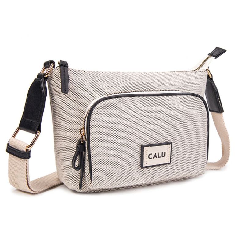Cartera Texturas Cayetana Negro Calu-0