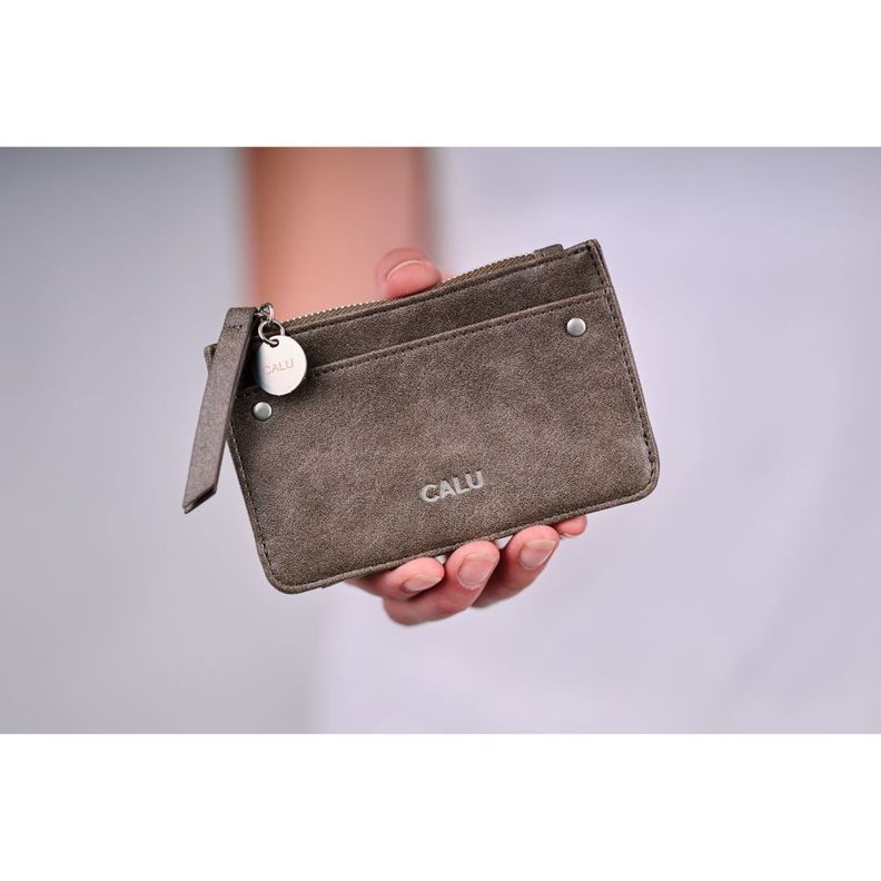 Billetera Tarjetero Sophie PU Cafe Calu-5