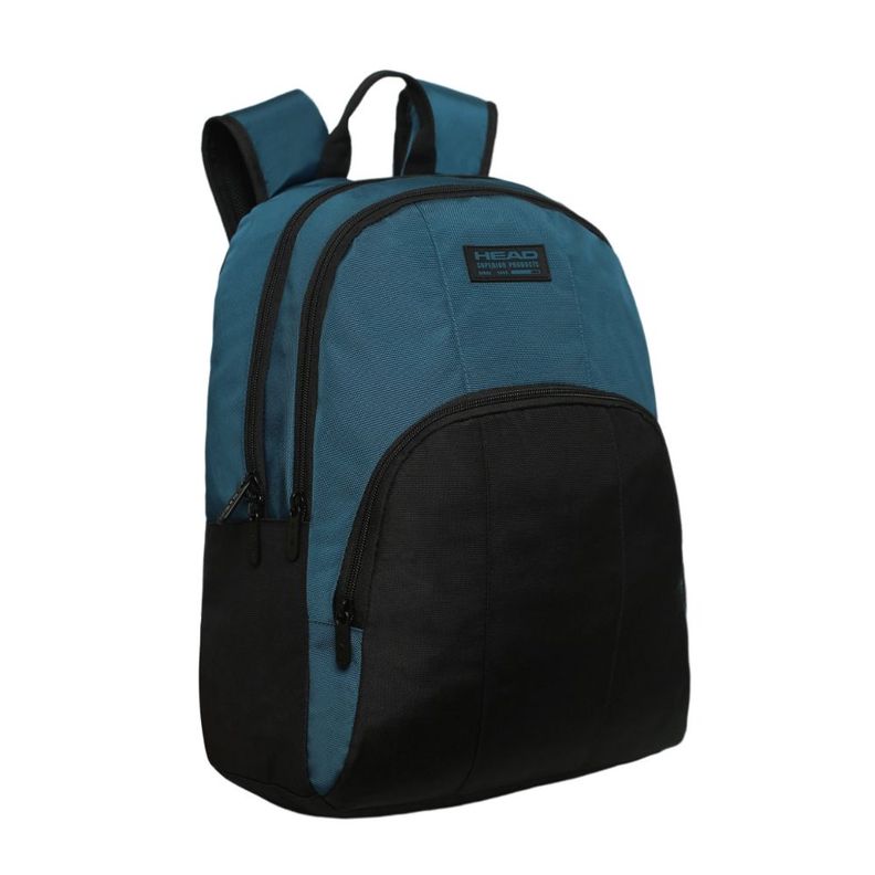 Mochila Compacta Chiron Negro Petroleo Head-0