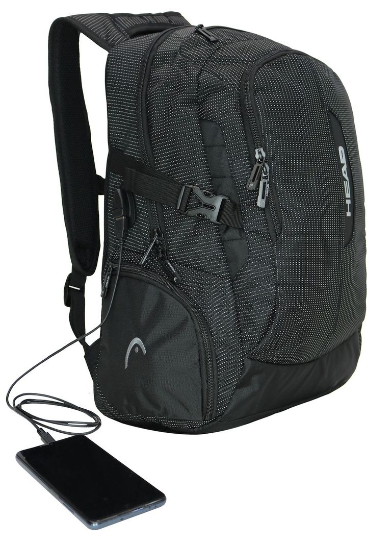 Mochila Porta Laptop Titan USB Twin Tone Head-4