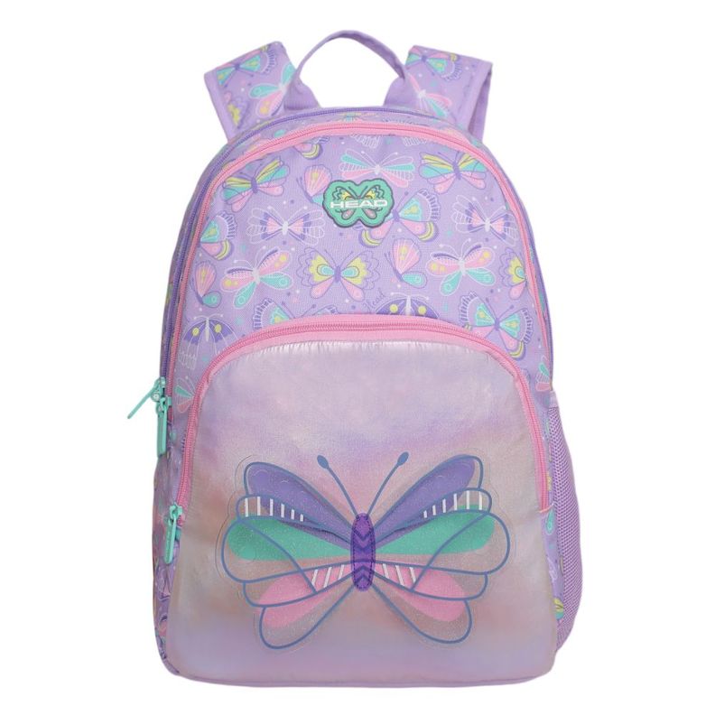 Mochila Infantil Niña Balloon Mariposa Lila Head-1