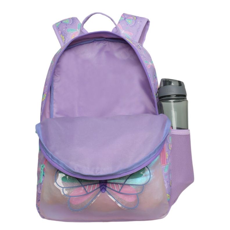 Mochila Infantil Niña Balloon Mariposa Lila Head-2