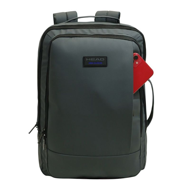 Mochila Ejecutiva Expandible Trip Reverse Grisr Head-2