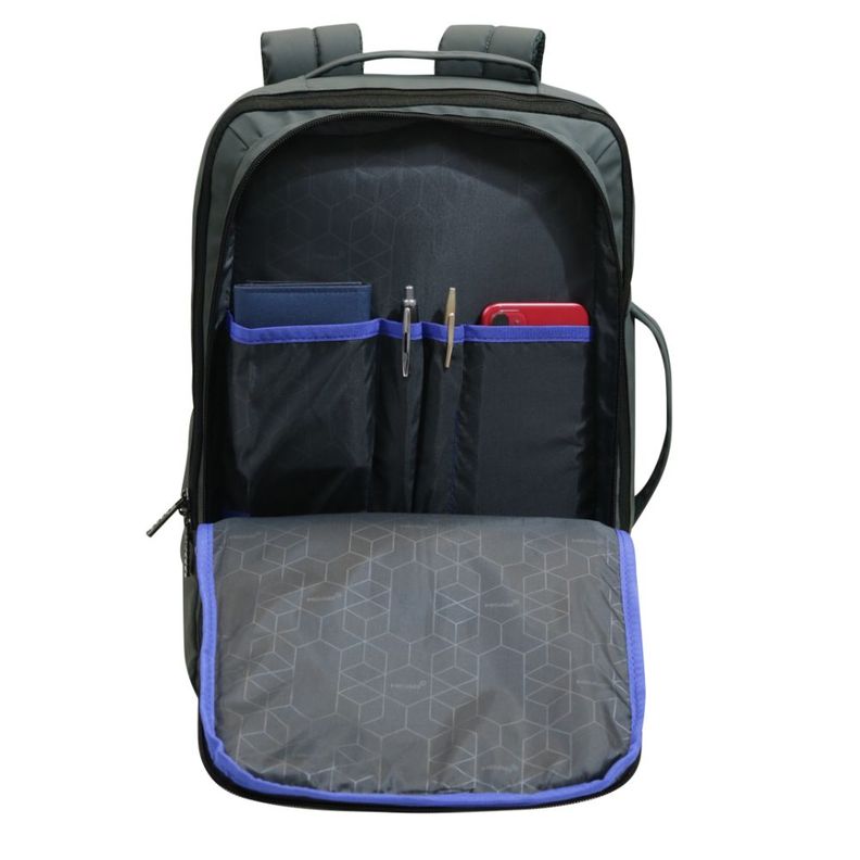 Mochila Ejecutiva Expandible Trip Reverse Grisr Head-3