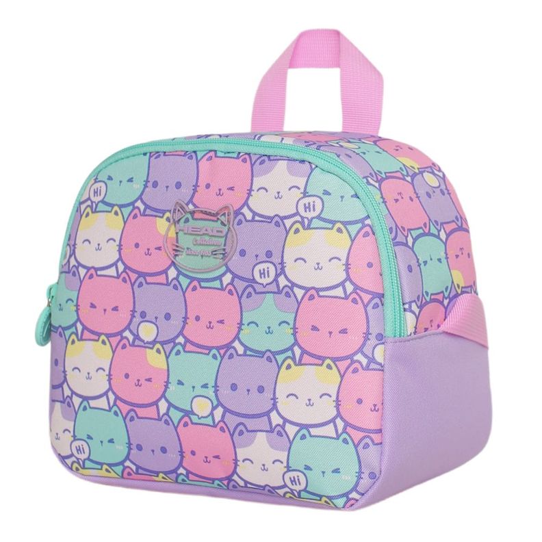 Pack Kids Escolar Mujer New Gatos Pastel Head-2