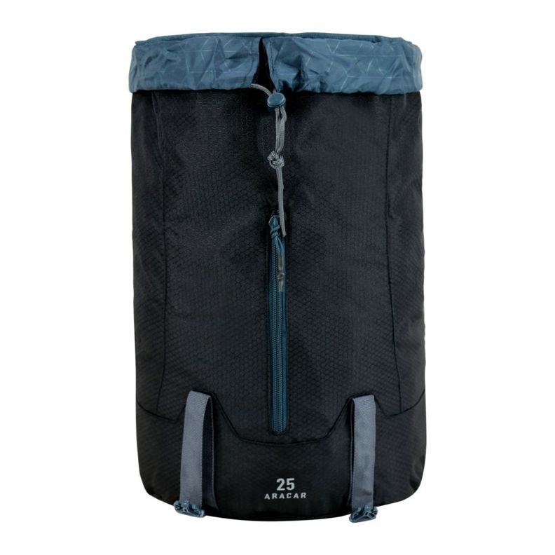 Mochila Outdoor Camping Aracar 25 Negro Petroleo Head-3