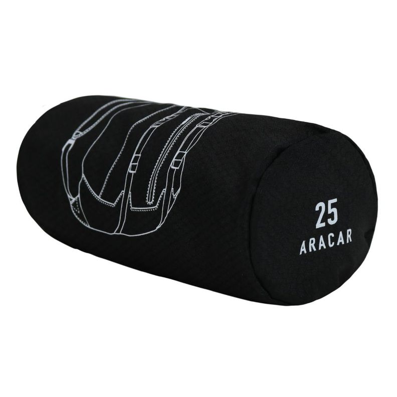 Mochila Outdoor Camping Aracar 25 Negro Petroleo Head-4