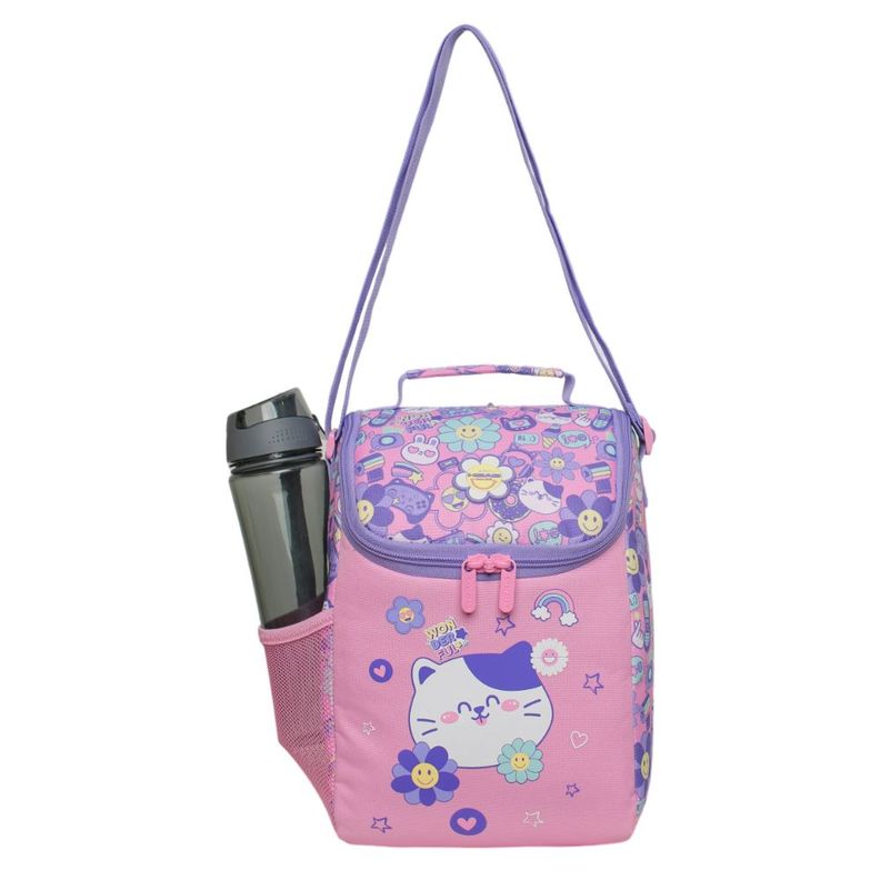 Lonchera Infantil Mujer Greenland Emoticones Rosado Head-1
