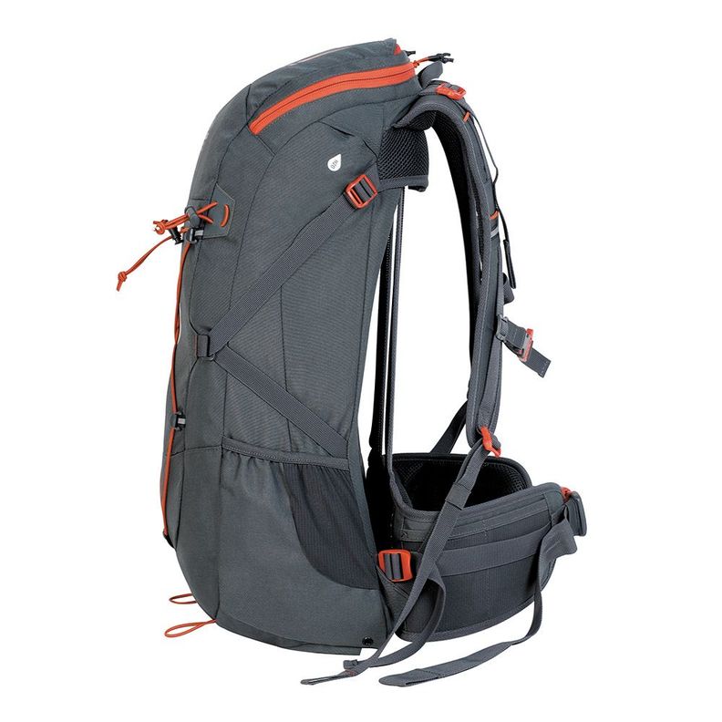 Mochila Outdoor Camping Puyehue 45 New Gris Head-3