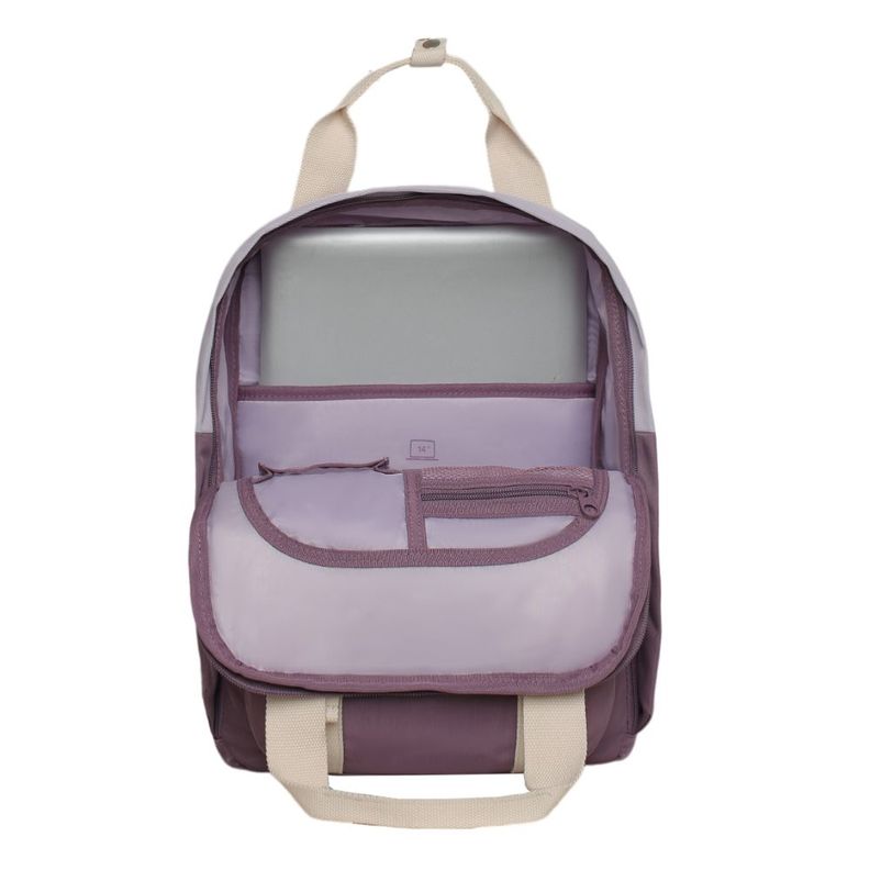 Mochila Mujer Moda Omega Bordado Lila Head-2