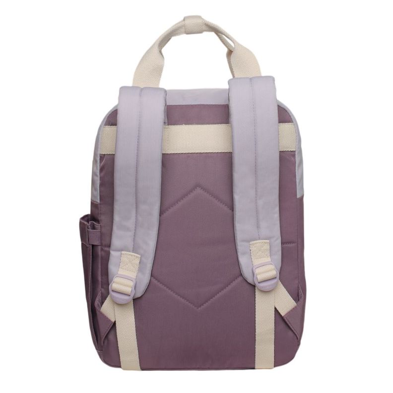 Mochila Mujer Moda Omega Bordado Lila Head-5