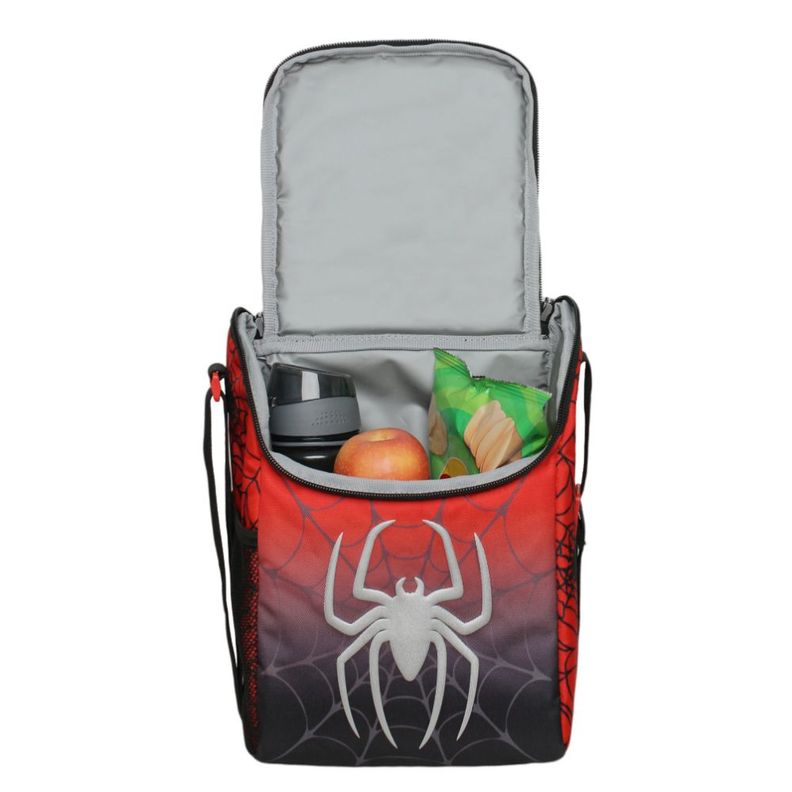 Lonchera Infantil Hombre Greenland Araña Rojo Head-2